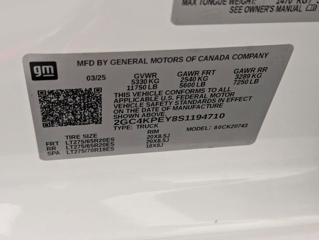 2025 Chevrolet Silverado 2500HD LTZ