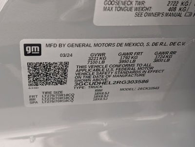 2024 Chevrolet Silverado 1500 ZR2