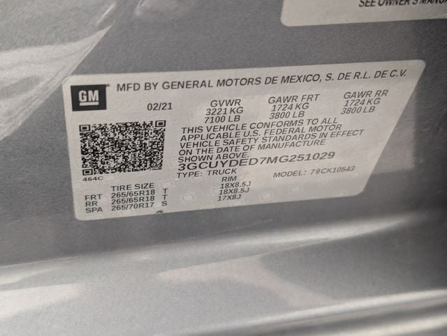 2021 Chevrolet Silverado 1500 LT LT1