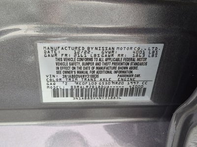 2022 Nissan Sentra SR