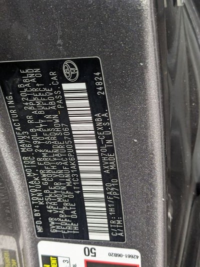 2023 Toyota Camry Hybrid LE