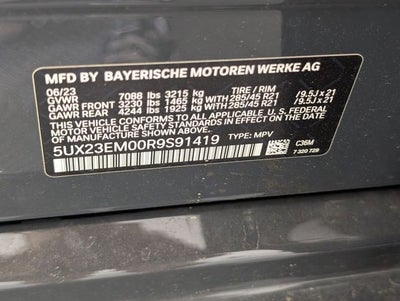 2024 BMW X7 xDrive40i