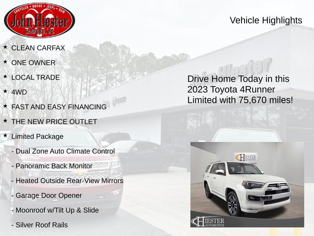 2023 Toyota 4Runner Limited