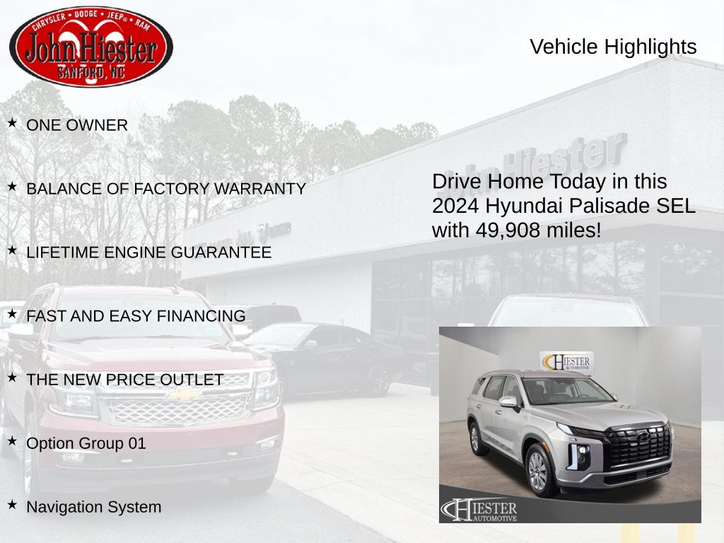 2024 Hyundai Palisade SEL 7 Passenger