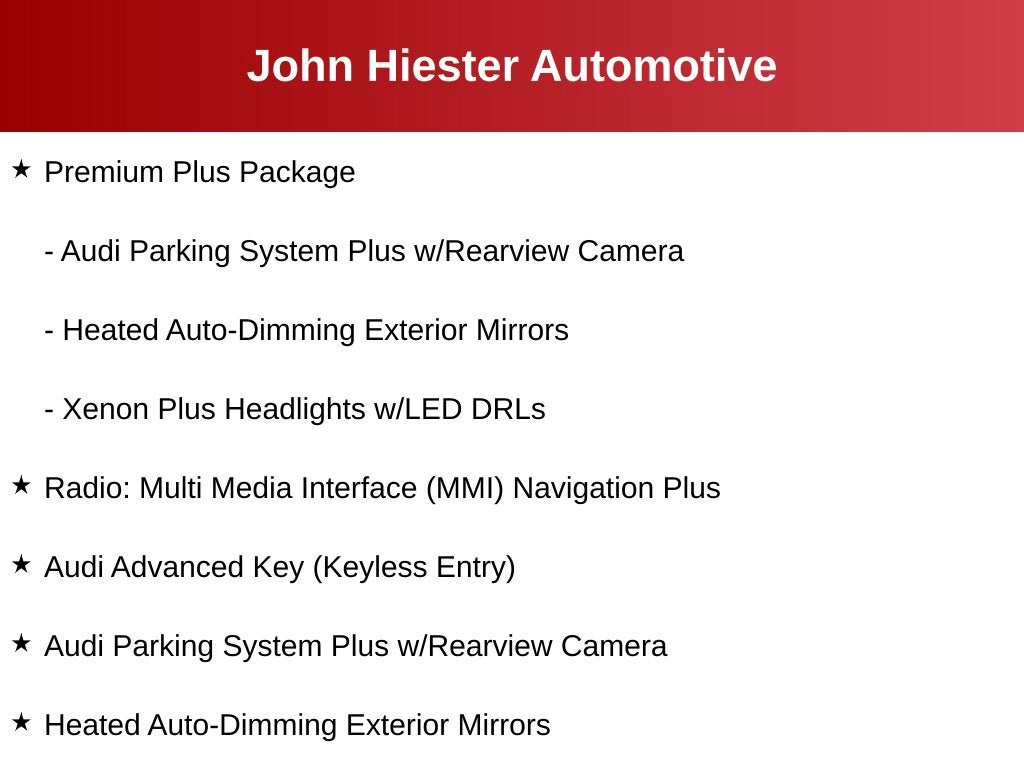 2013 Audi A6 2.0T Premium Plus quattro