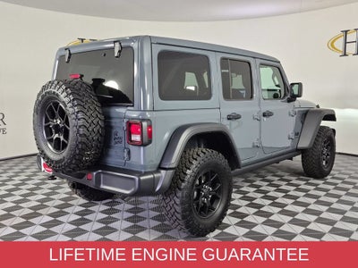 2025 Jeep Wrangler 4-Door Willys 4x4
