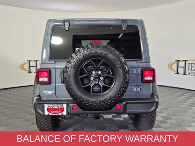 2025 Jeep Wrangler 4-Door Willys 4x4