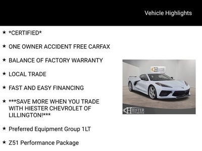 2024 Chevrolet Corvette Stingray 1LT