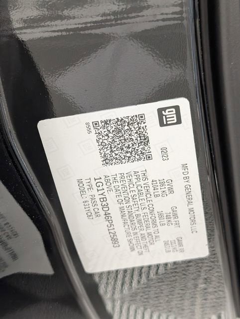 2023 Chevrolet Corvette Stingray 2LT