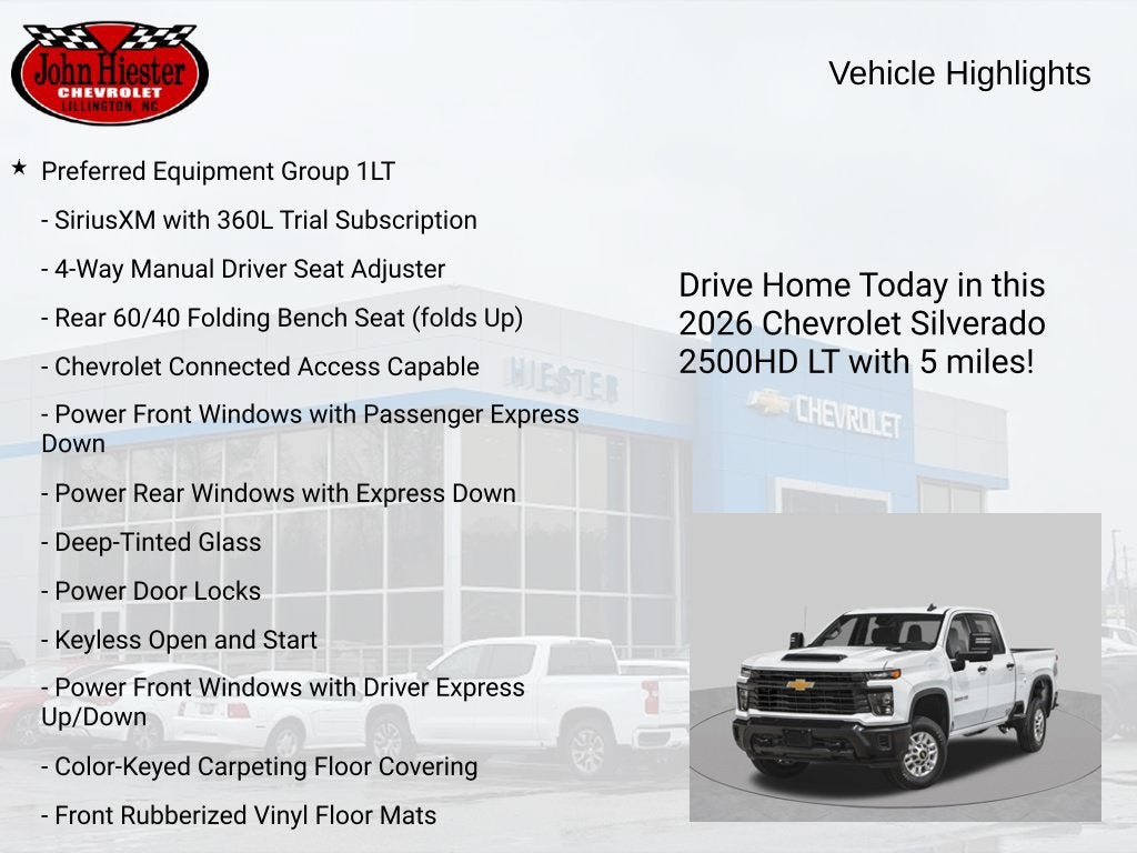 2026 Chevrolet Silverado 2500 HD LT