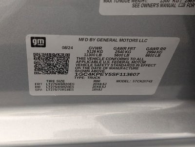 2025 Chevrolet Silverado 2500 HD LTZ