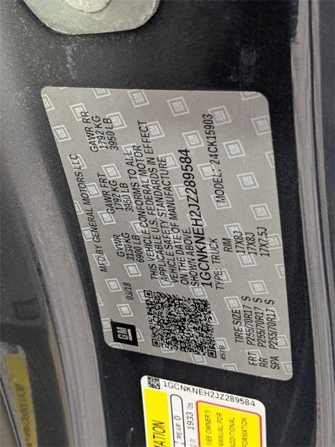 2018 Chevrolet Silverado 1500 Work Truck