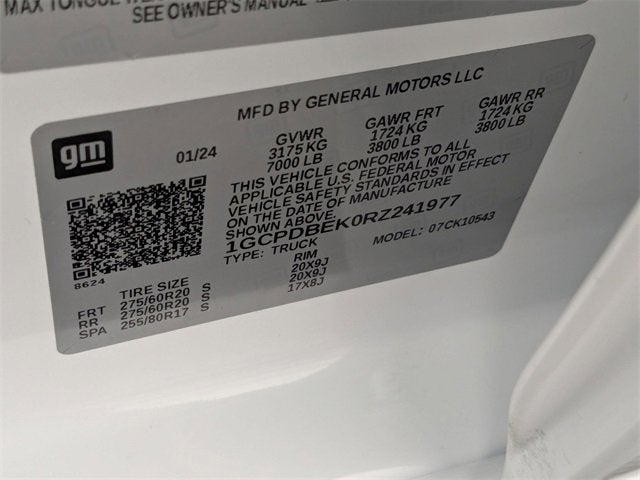 2024 Chevrolet Silverado 1500 Custom