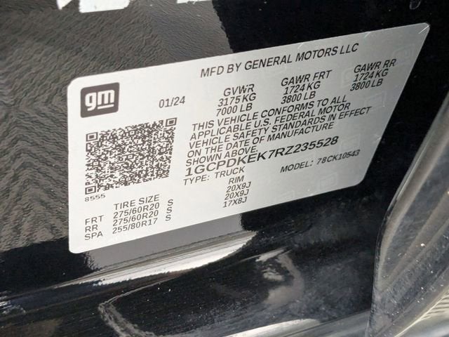 2024 Chevrolet Silverado 1500 LT (2FL)