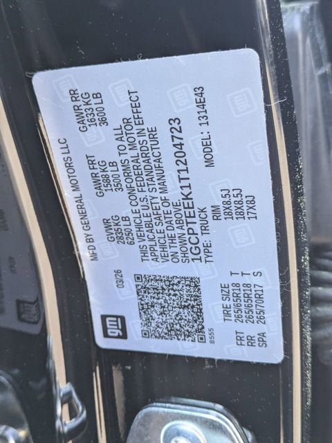 2026 Chevrolet Colorado Trail Boss