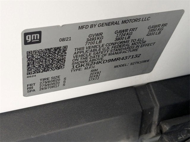 2021 GMC Yukon XL AT4