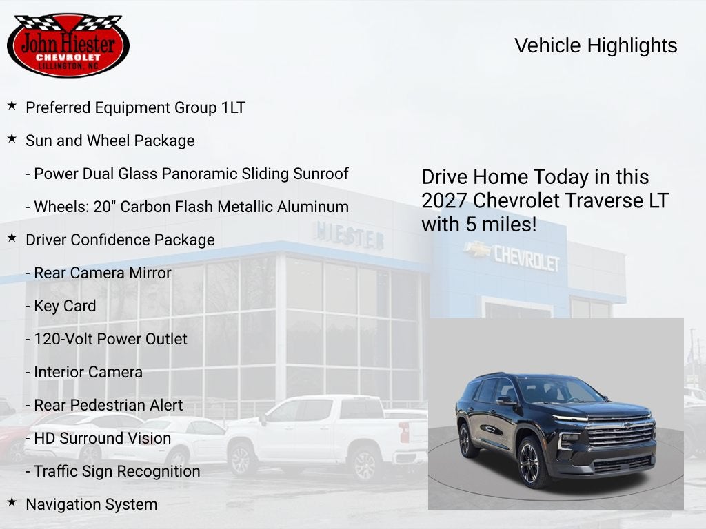 2027 Chevrolet Traverse LT