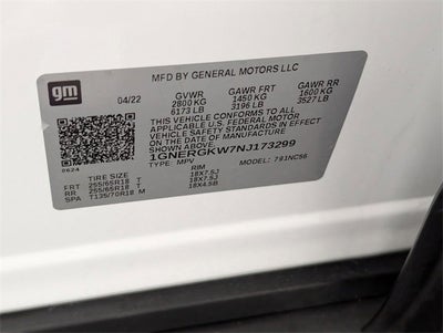 2022 Chevrolet Traverse LT Cloth