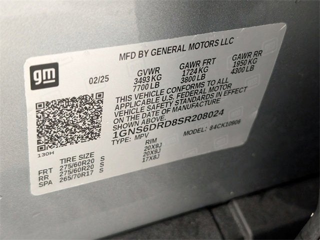 2025 Chevrolet Suburban Z71