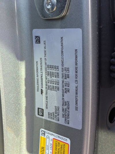 2026 Chevrolet Tahoe Z71