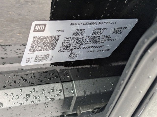 2026 Chevrolet Tahoe RST