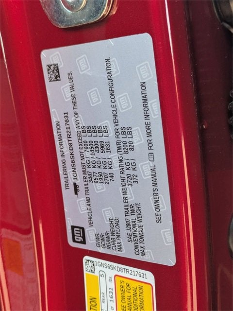 2026 Chevrolet Tahoe Premier