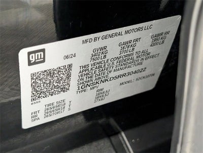 2024 Chevrolet Tahoe LT