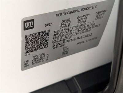 2023 Chevrolet Tahoe Z71