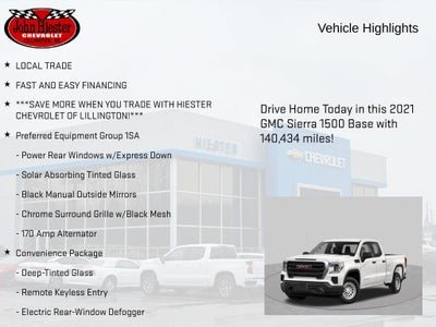 2021 GMC Sierra 1500 2WD Double Cab Standard Box