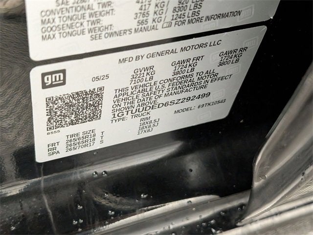 2025 GMC Sierra 1500 SLT