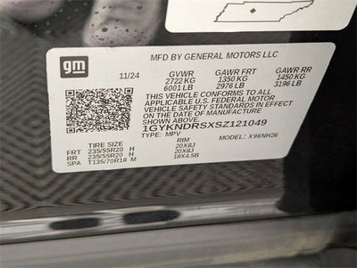 2025 Cadillac XT5 Premium Luxury