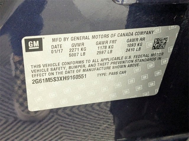 2017 Cadillac XTS Luxury