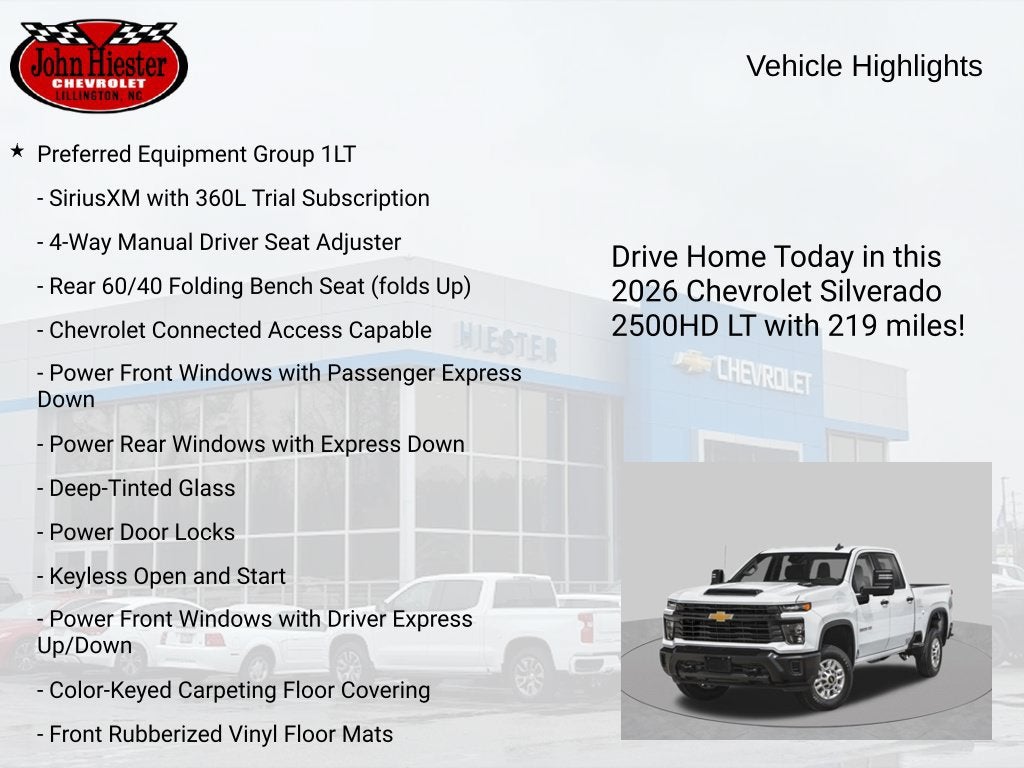 2026 Chevrolet Silverado 2500 HD LT
