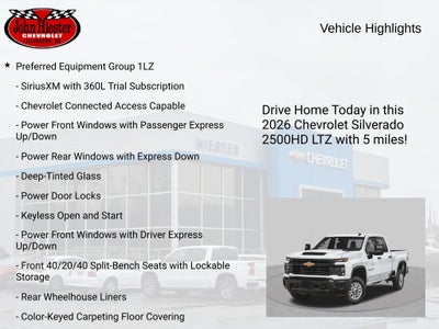 2026 Chevrolet Silverado 2500 HD LTZ