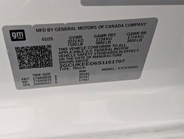 2025 Chevrolet Silverado 1500 RST