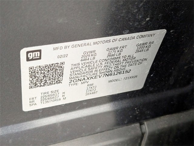 2022 Chevrolet Equinox LT