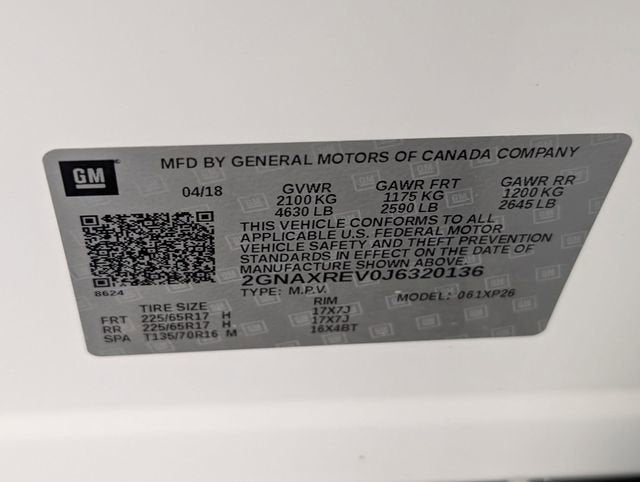 2018 Chevrolet Equinox LS