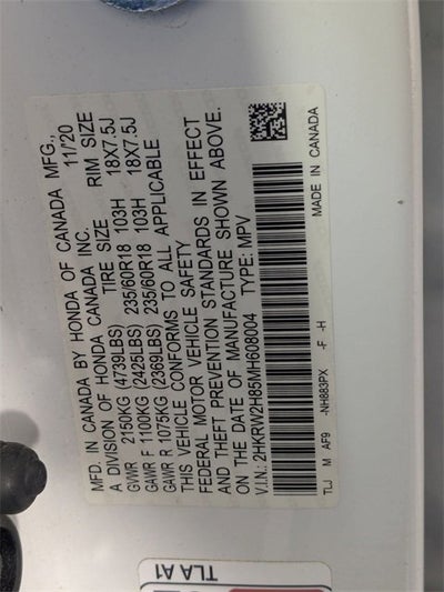 2021 Honda CR-V EX-L