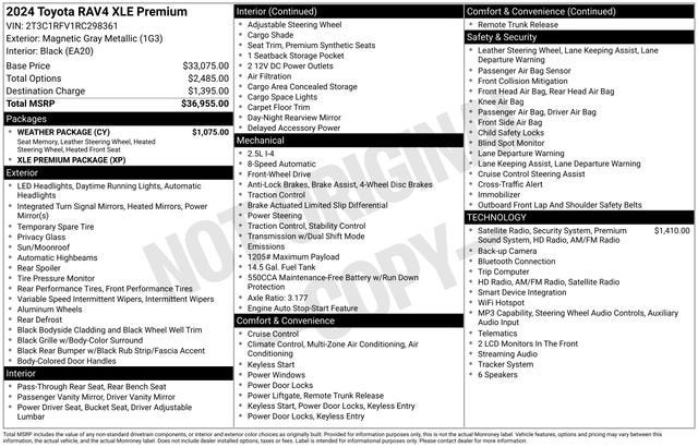 2024 Toyota RAV4 XLE Premium