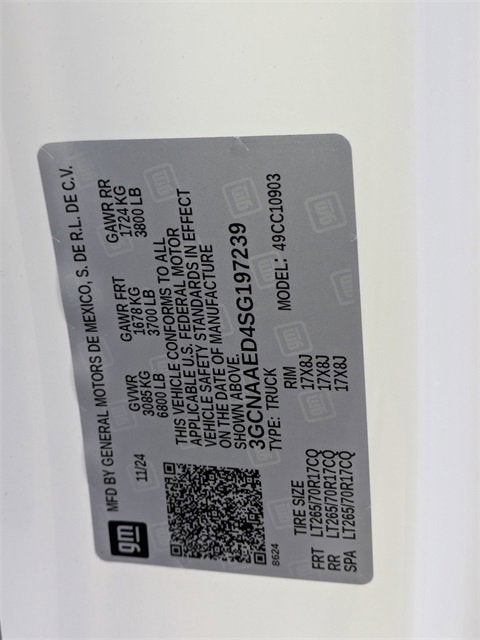 2025 Chevrolet Silverado 1500 WT