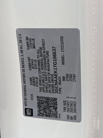 2026 Chevrolet Silverado 1500 WT