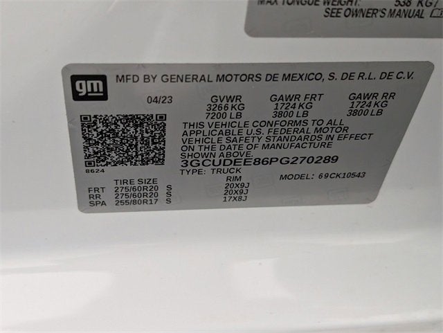 2023 Chevrolet Silverado 1500 RST