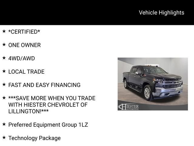 2019 Chevrolet Silverado 1500 LTZ