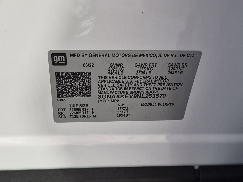 2022 Chevrolet Equinox LT