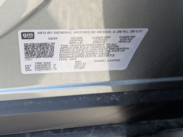 2026 Chevrolet Equinox LT