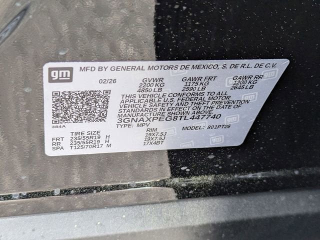 2026 Chevrolet Equinox LT