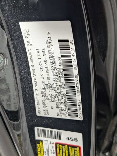 2021 Toyota Tacoma SR5 V6