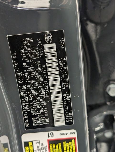 2026 Toyota Camry LE