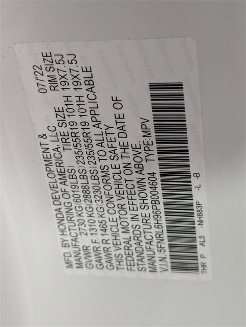 2023 Honda Odyssey Elite