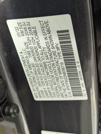 2022 Honda Pilot AWD Special Edition